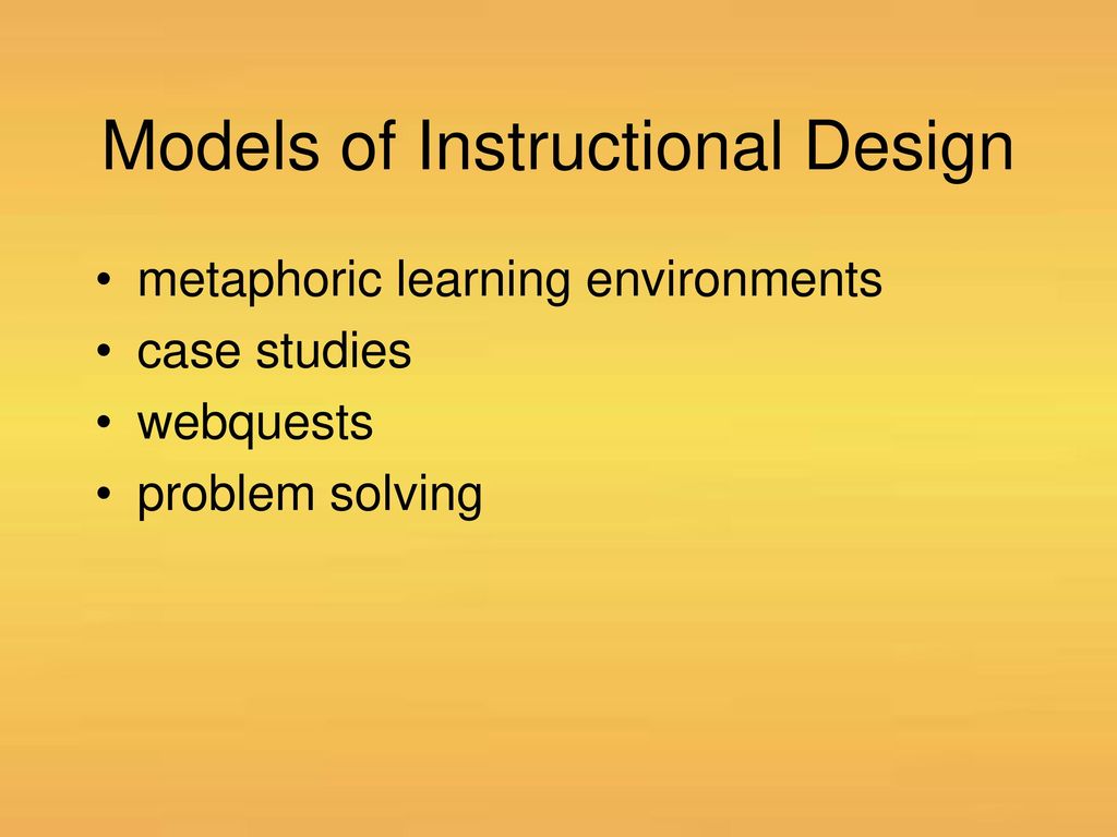 INSTRUCTIONAL DESIGN. - ppt download