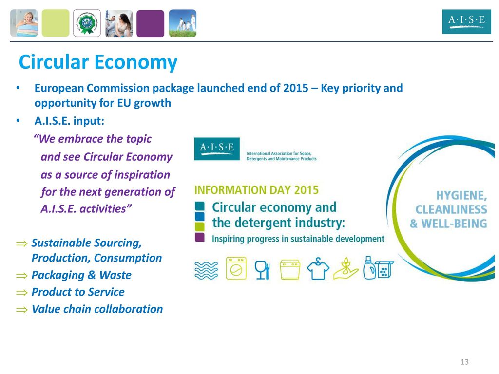 Circular Economy European Commission package launched end of 2015 – Key priority and opportunity for EU growth.