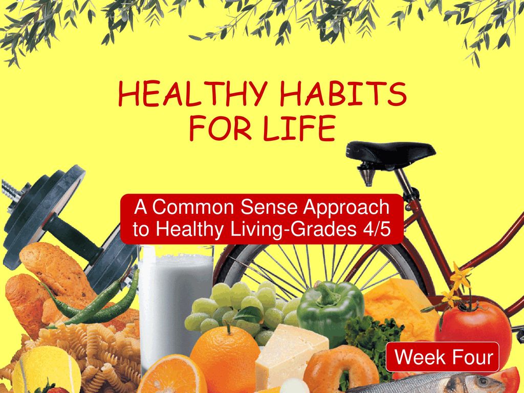 healthy-habits-for-life-ppt-download