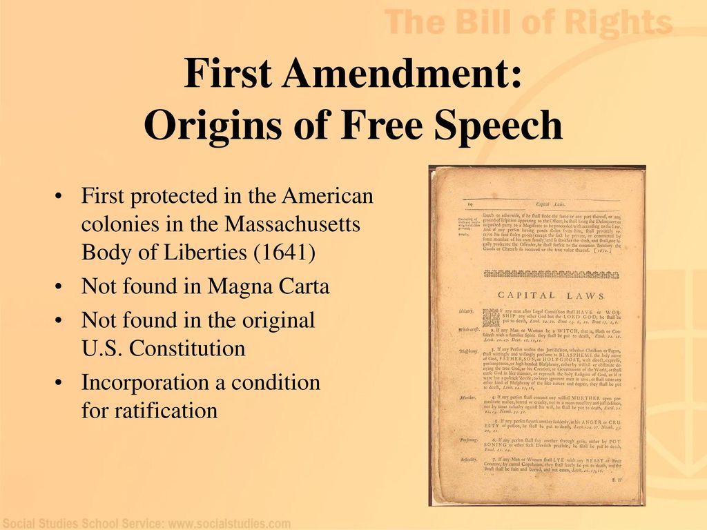 Bill of Rights, Definition, Origins, Contents, & Application to the States