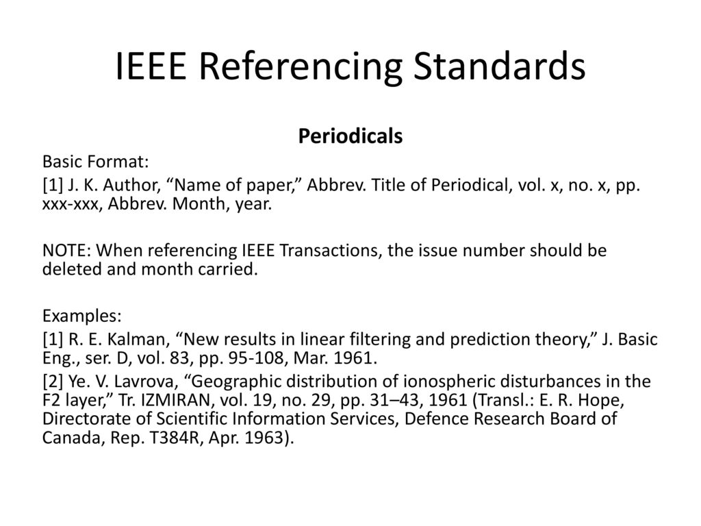 ieee referencing style examples
