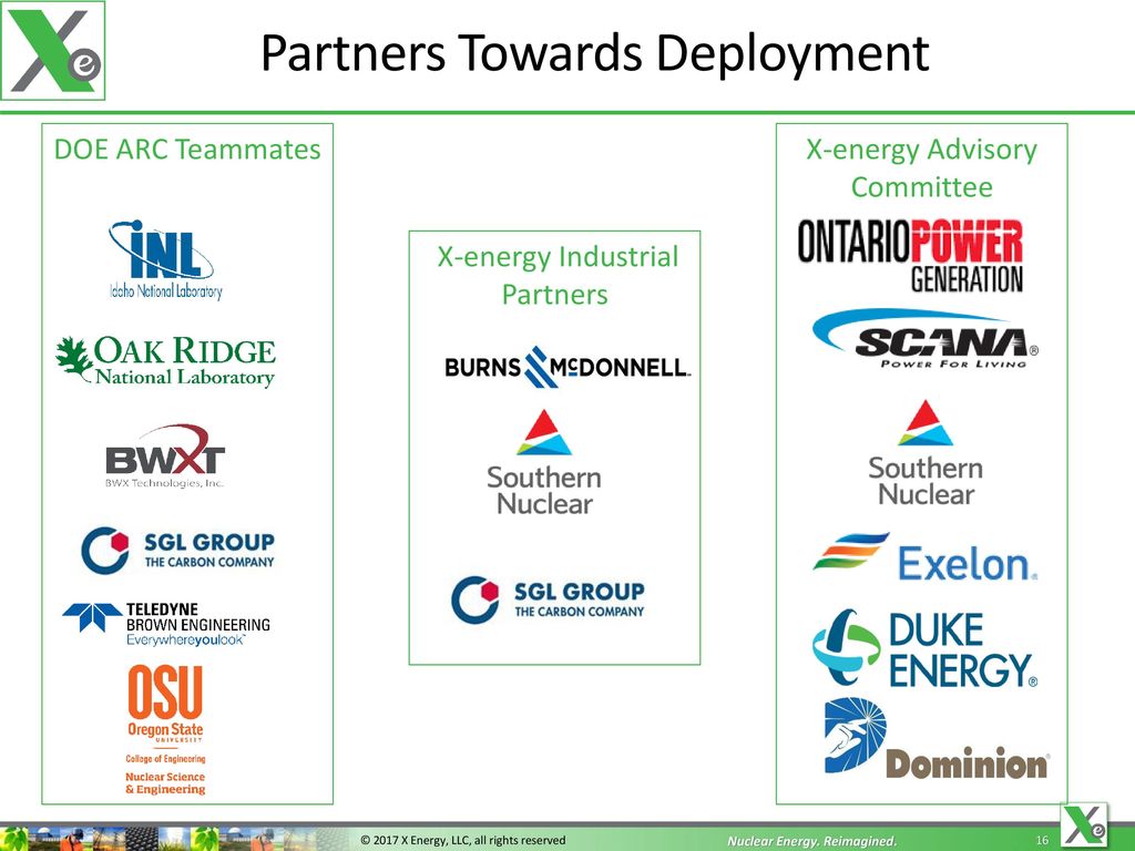 Partners Towards Deployment