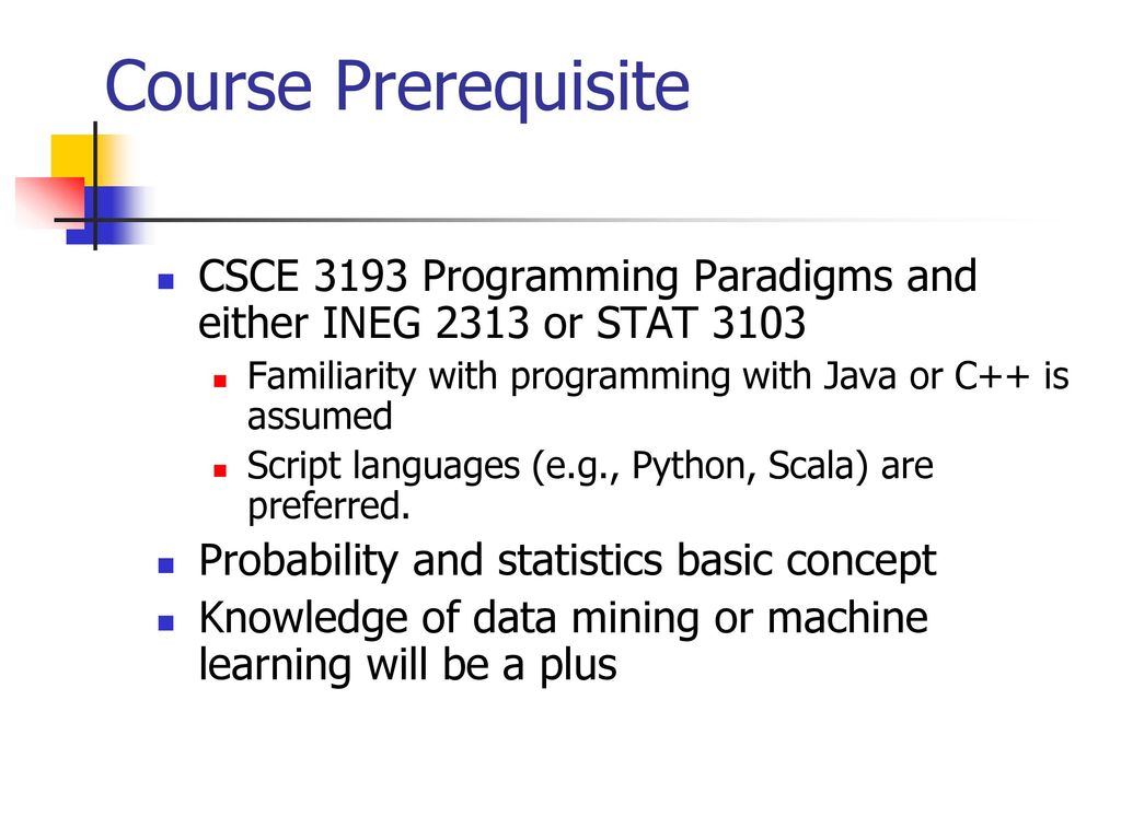CSCE 4013/5013 Big Data Analytics and Management Fall ppt download