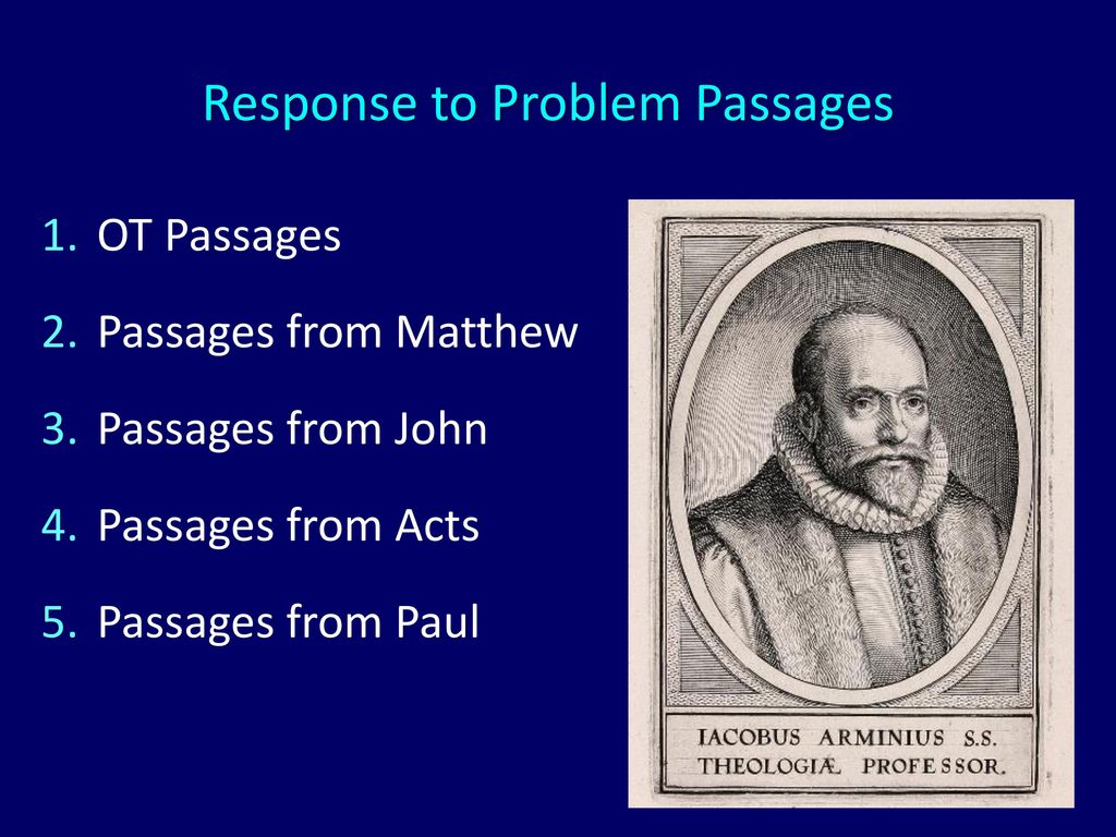 Response to Problem Passages