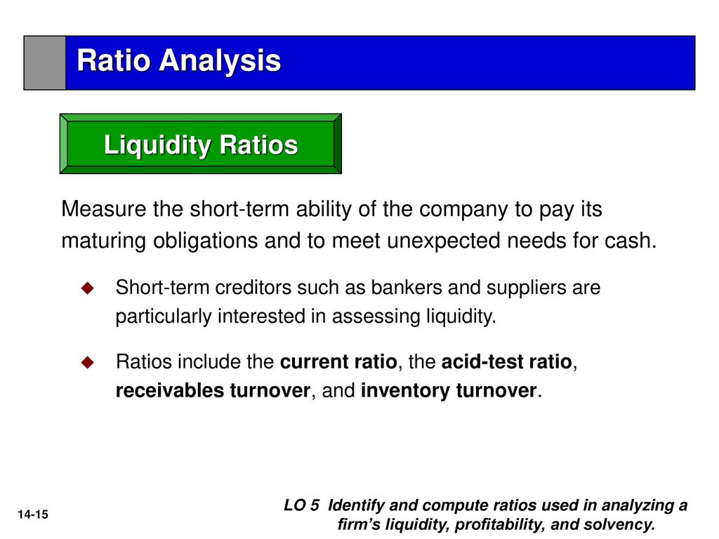 Financial Statement Analysis - Ppt Download