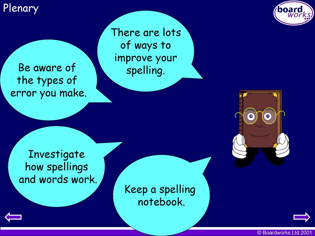 Spelling Strategies Here we will look at what you can do to keep on top
