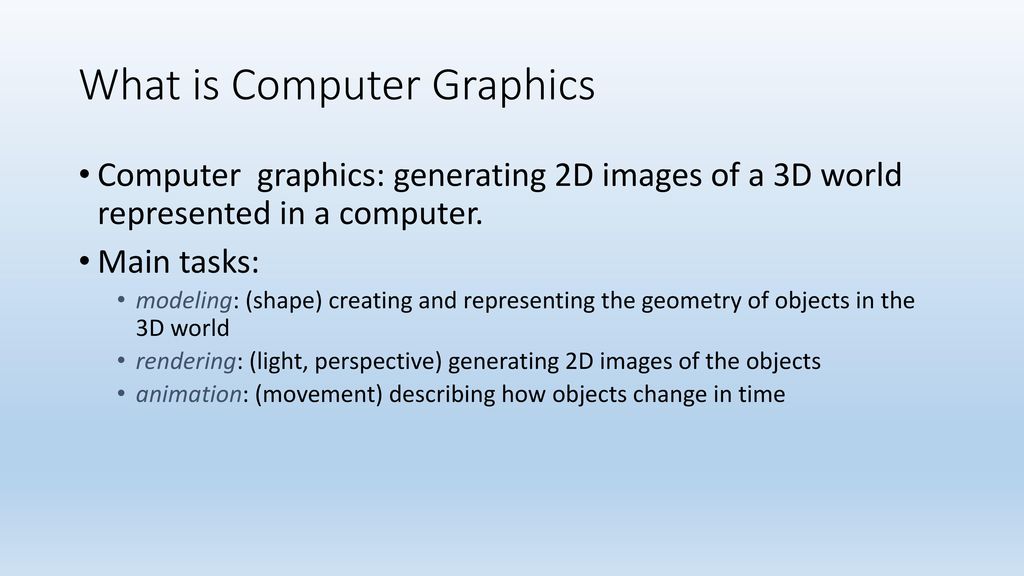 define computer graphics in basics of investing