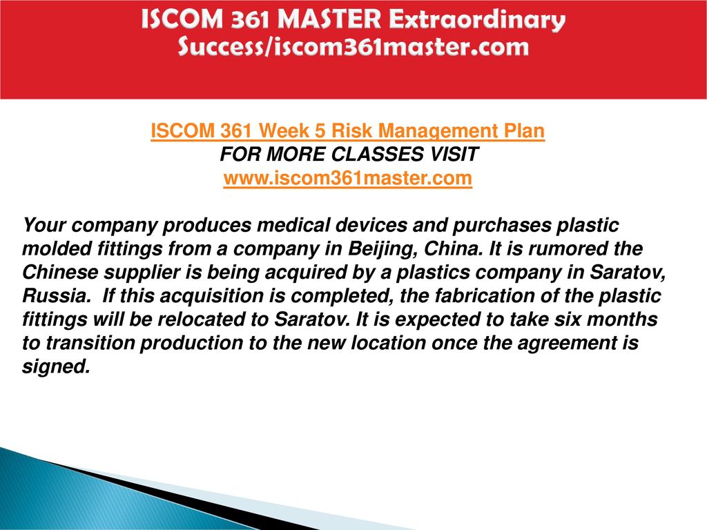 ISCOM 361 MASTER Extraordinary Success/iscom361master.com