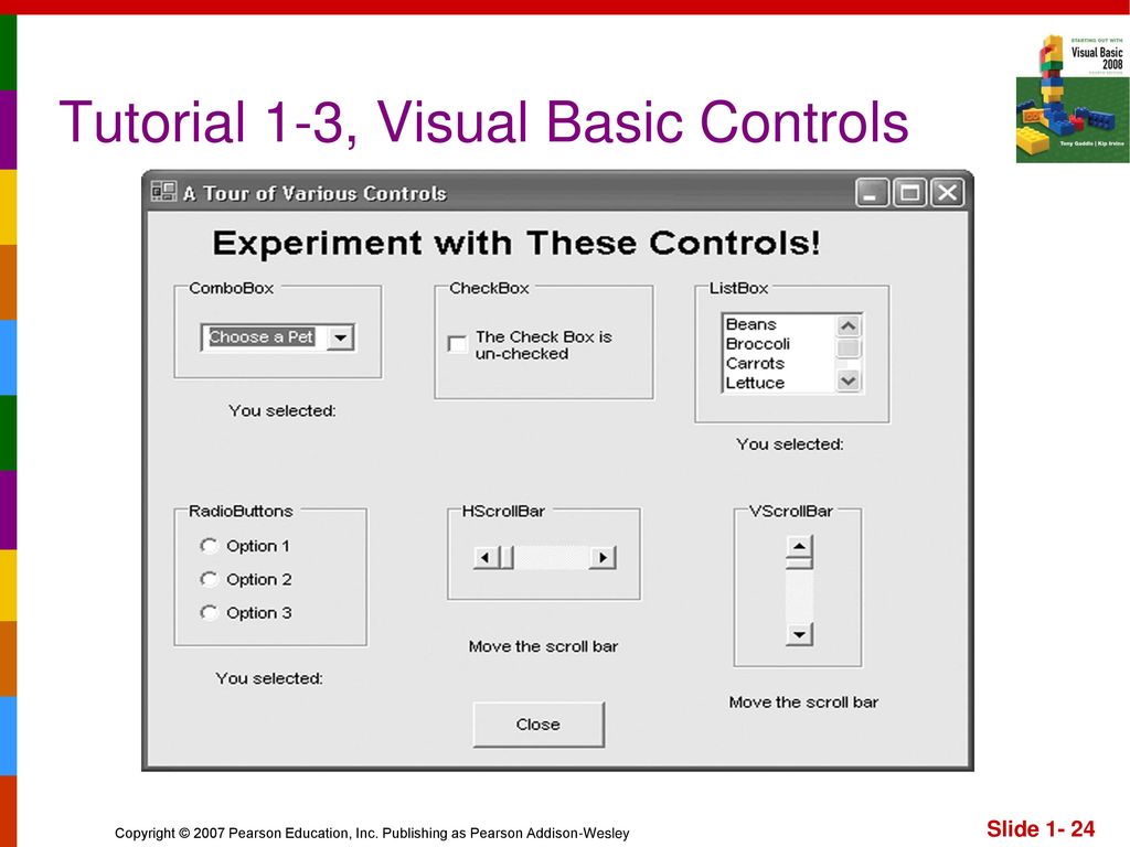 STARTING OUT WITH Visual Basic Ppt Download 