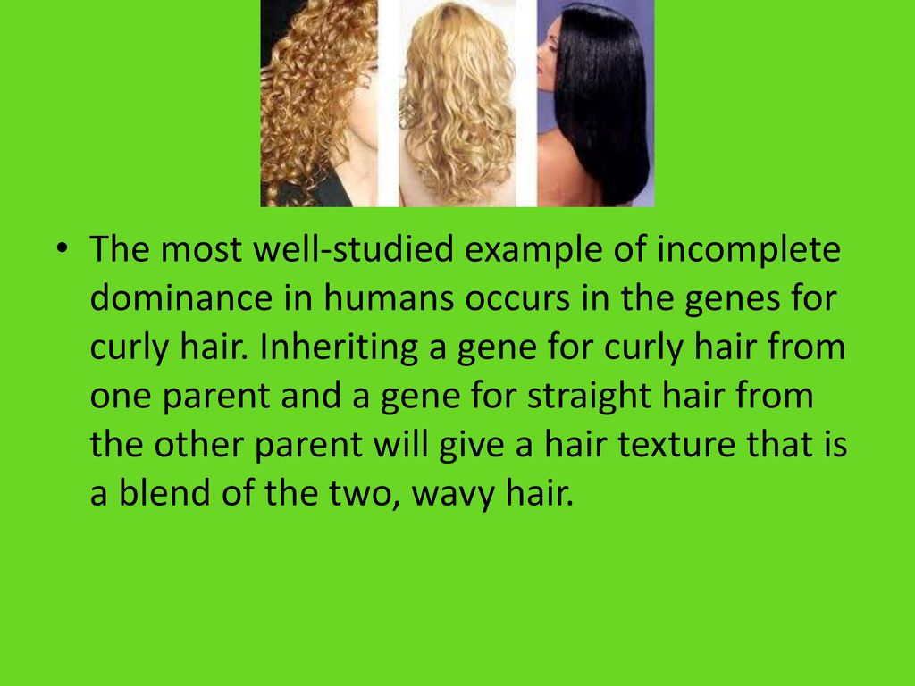 incomplete dominant traits in humans incomplete dominant traits in humans