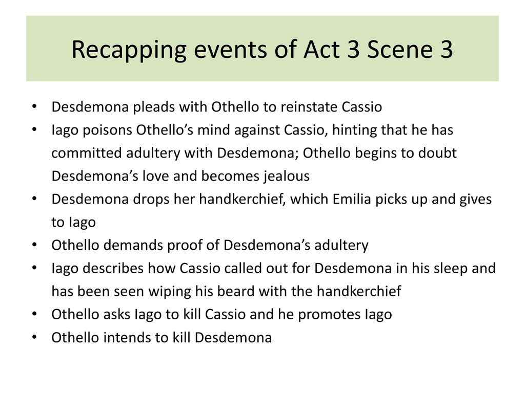 act 3 scene 3 othello questions and answers