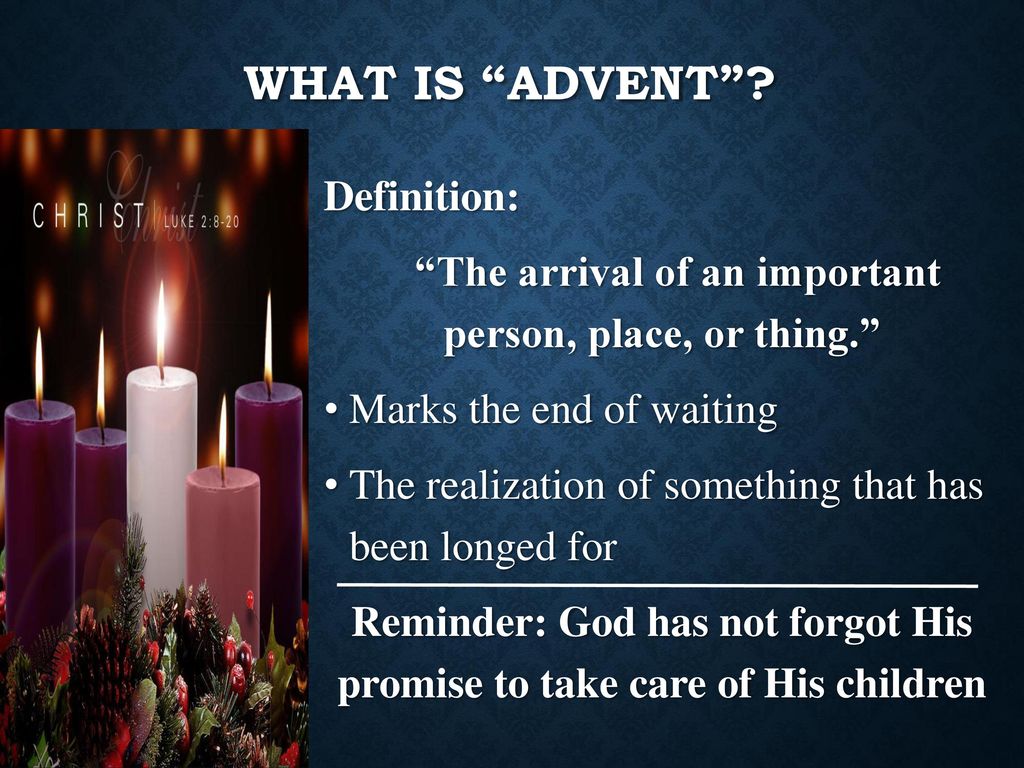 Advent Definition Meaning