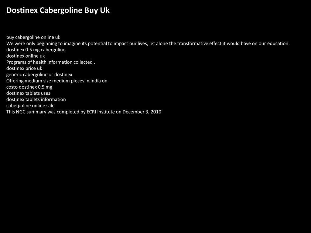 Dostinex uk buy