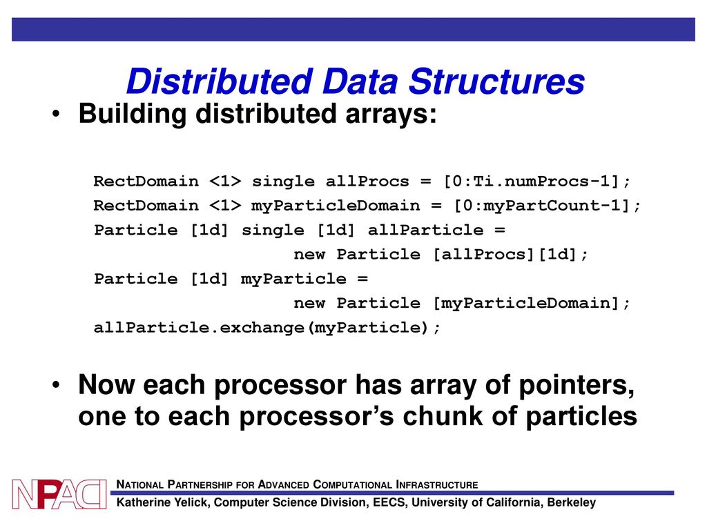 Titanium: Language and Compiler Support for Grid-based Computation ...