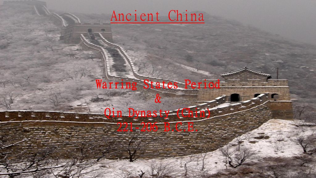 warring states period ancient china