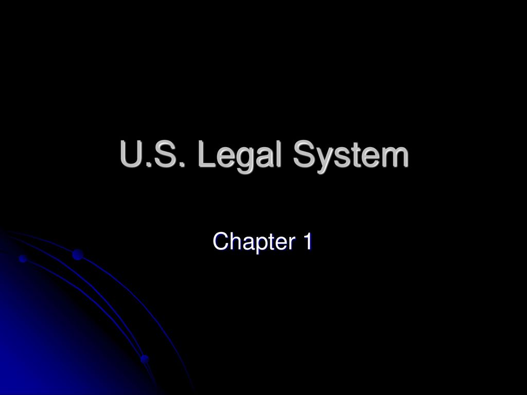 U.S. Legal System Chapter Ppt Download