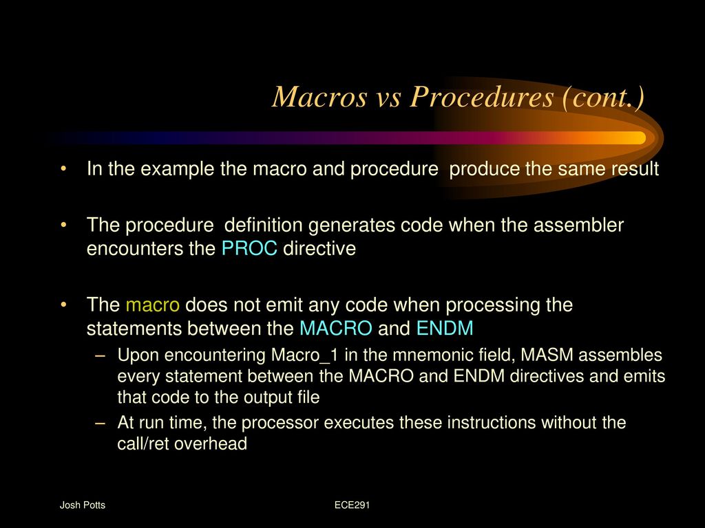 COURSE OUTCOMES OF Microprocessor and programming - ppt download
