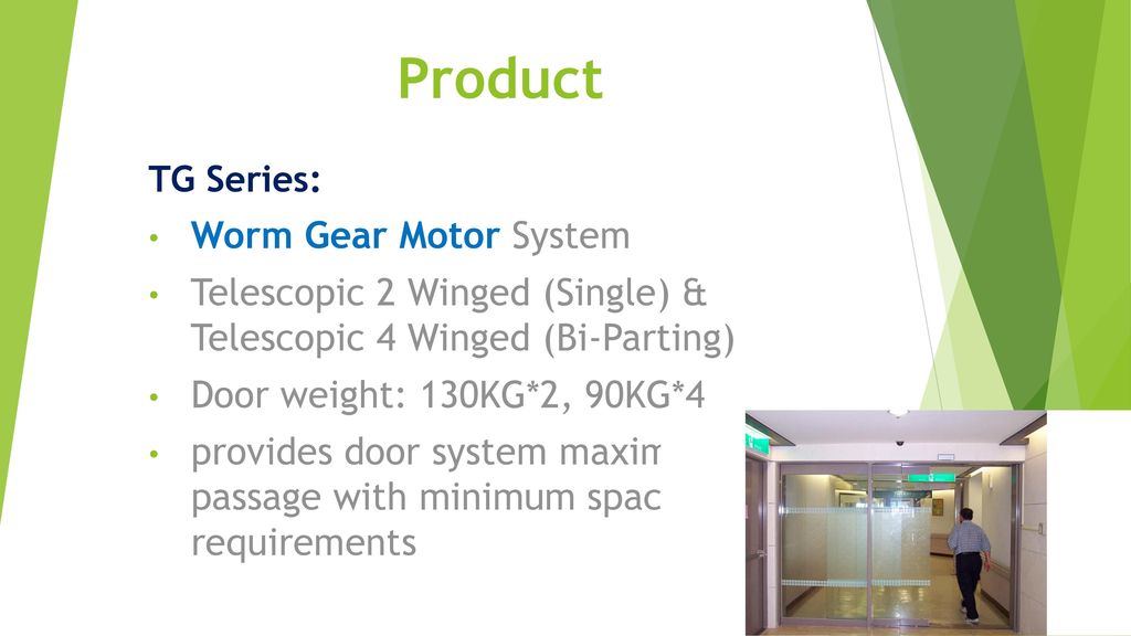 Product Worm Gear Motor System