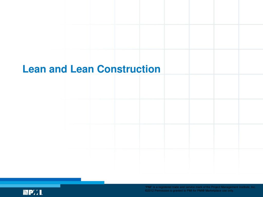 Lean and Lean Construction