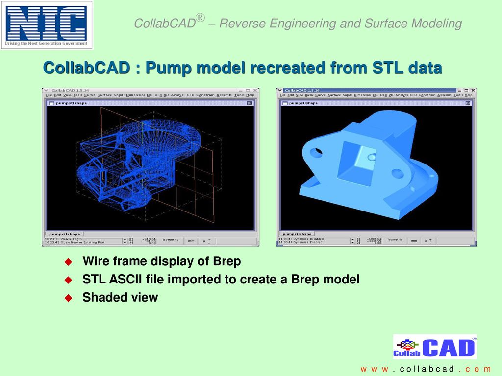 Collabcad reverse engineering solution ppt download