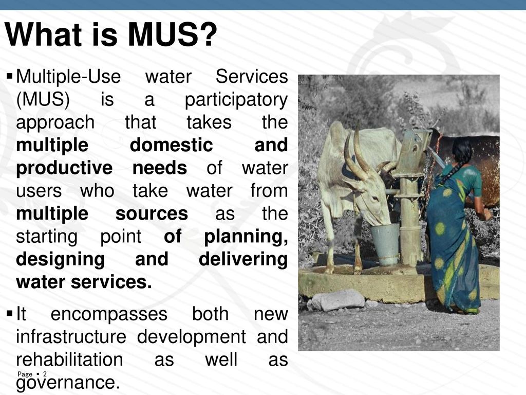 Multiple-Use Water Services in Ghana: Barriers and Possibilities - ppt  download