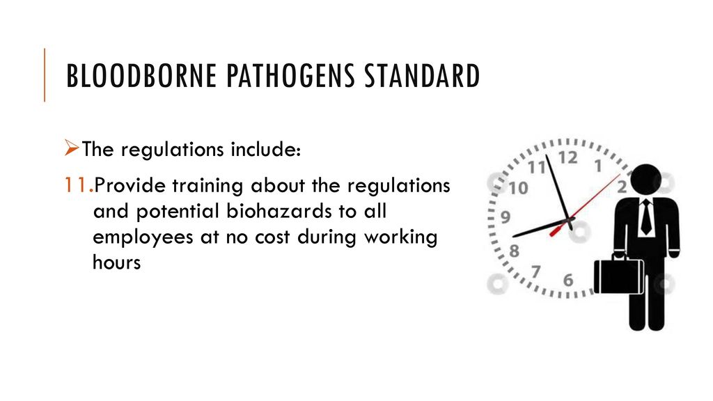 Bloodborne Pathogens Standard - Ppt Download