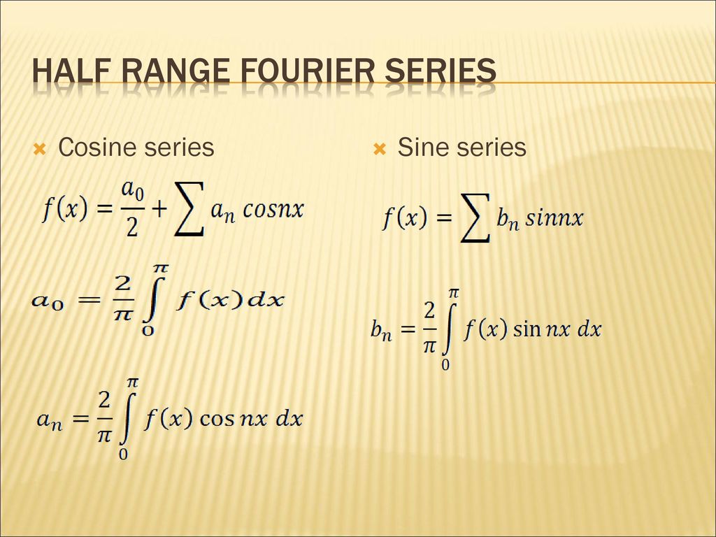FOURIER SERIES PREPARD BY: TO GUIDED BY:- - ppt download