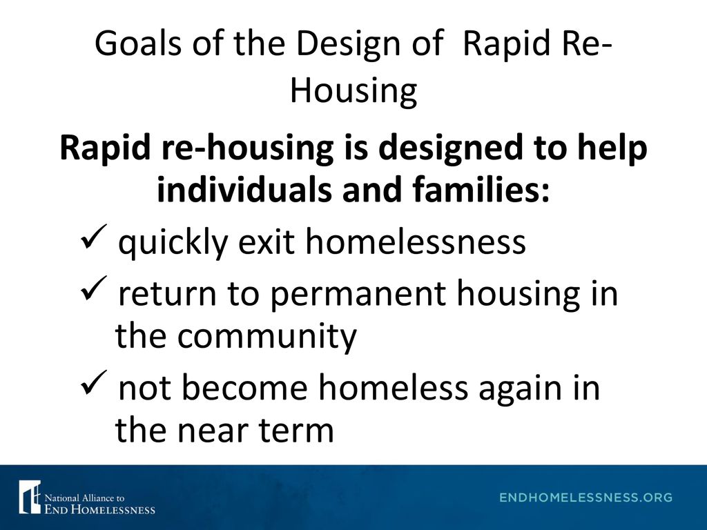 Rapid Re-housing Performance Benchmarks - ppt download