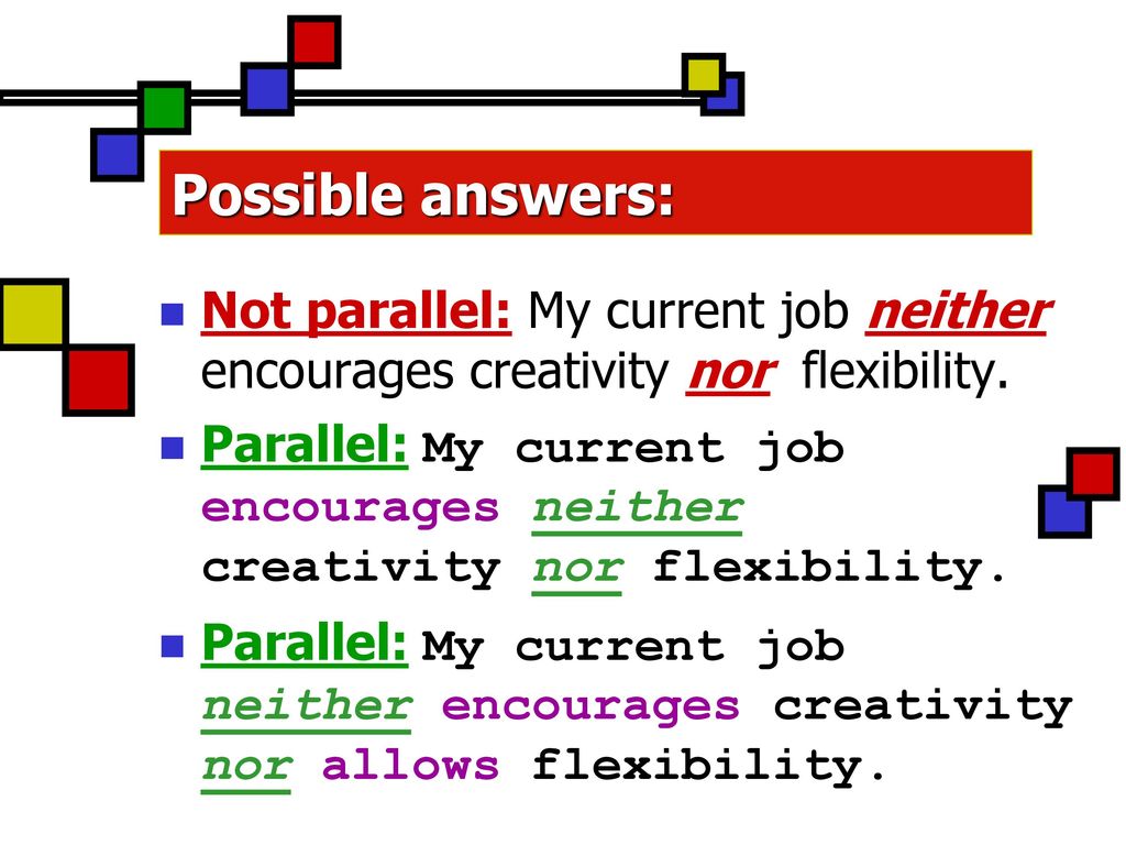 Parallelism g 11 and proofreading comparison contrast essay ppt