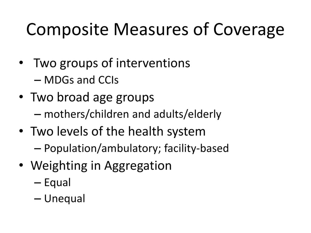 Measuring Progress Toward UHC - ppt download