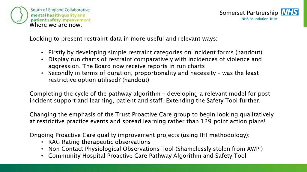 Welcome GROWING A PROACTIVE CARE SYSTEM - OUR JOURNEY - ppt download