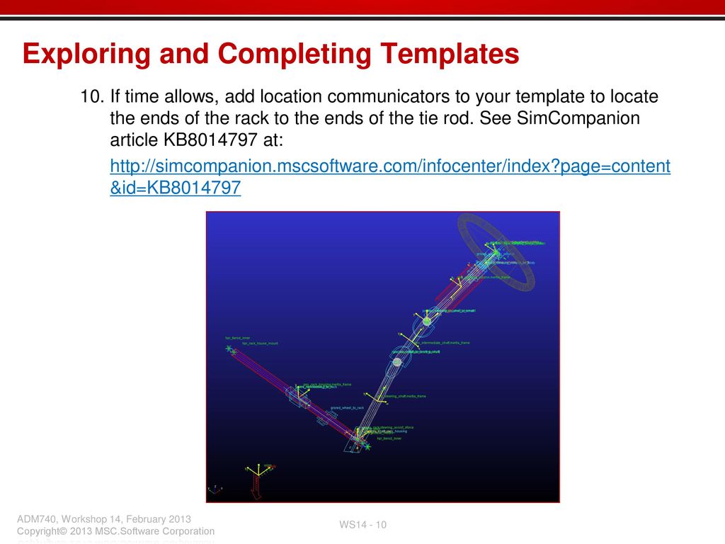 Exploring and Completing Templates