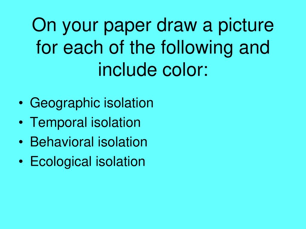 Biological species concept ppt download