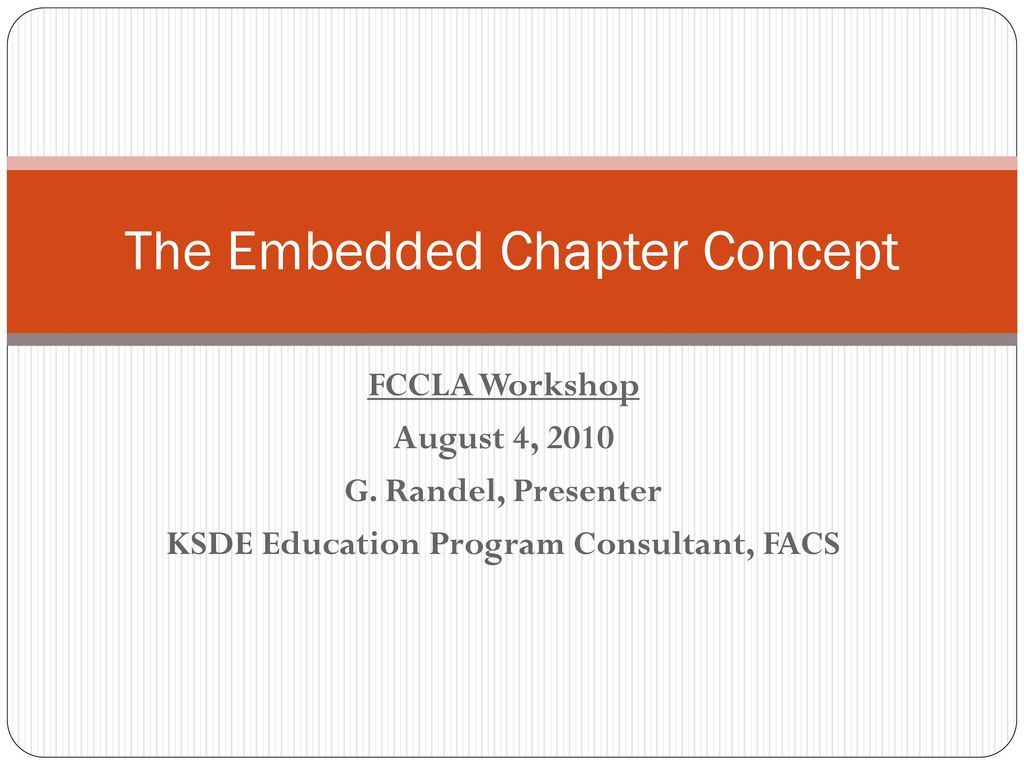 The Embedded Chapter Concept Ppt Download the-embedded-chapter-concept-ppt-download