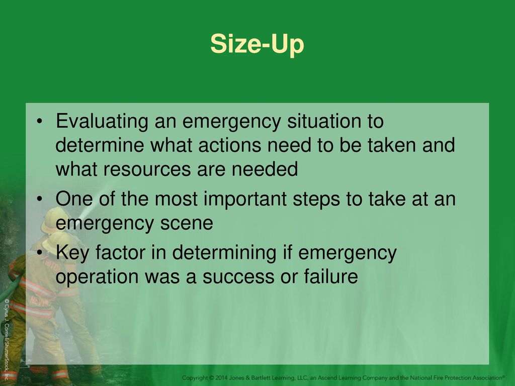 Response and Size-Up (Fire Fighter I) - ppt download