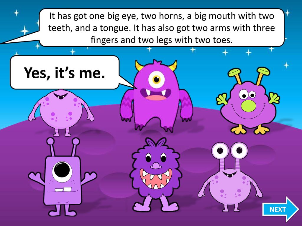 She has got a big mouth. Monsters funny for Kids three Legs two Arms. Monster for Kids three Legs two Arms.