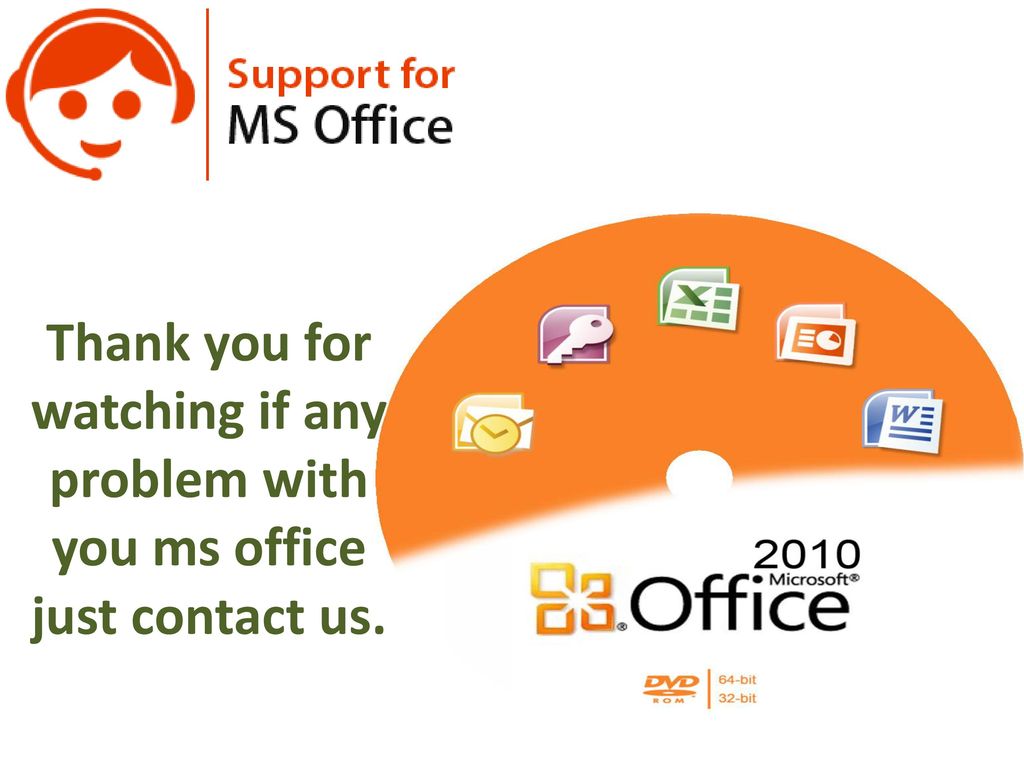 Thank you for watching if any problem with you ms office just contact us.