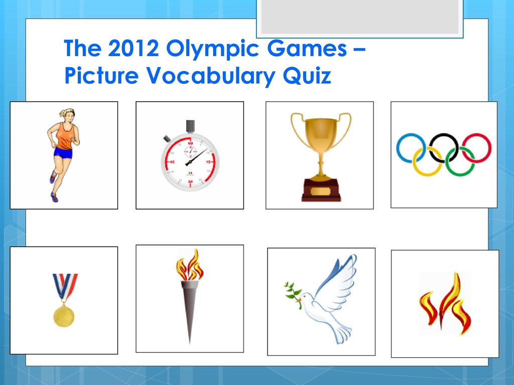 Олимпийские игры на английском