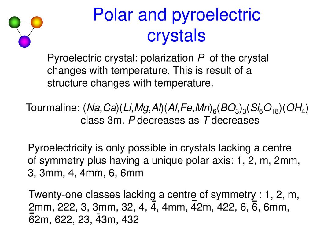 Piezoelectric crystals - ppt download
