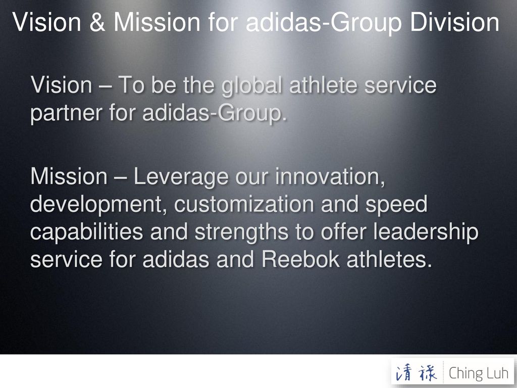 dosis Rechazar Lágrimas Vision To be recognized as the leader in the development and supply of  innovative and sustainable athletic footwear. - ppt download