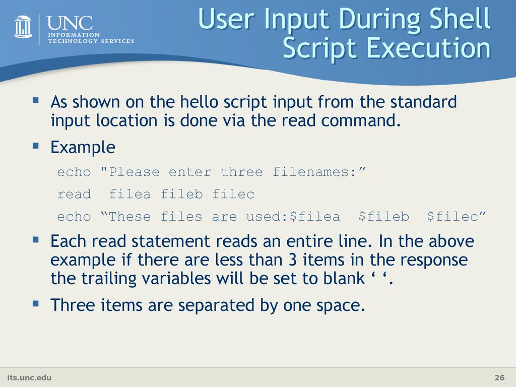 Shell Scripting Shubin Liu, Ph.D. Research Computing Center - ppt download