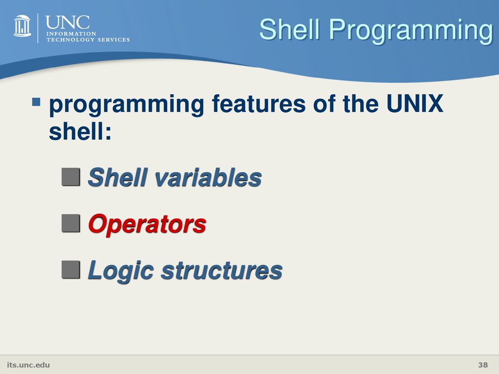 Shell Scripting Shubin Liu, Ph.D. Research Computing Center - ppt download
