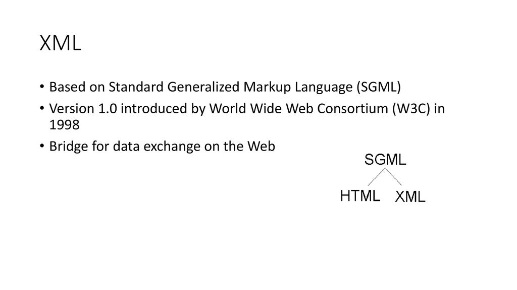 XML. - ppt download