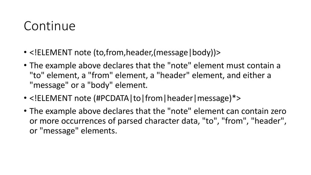 XML. - ppt download
