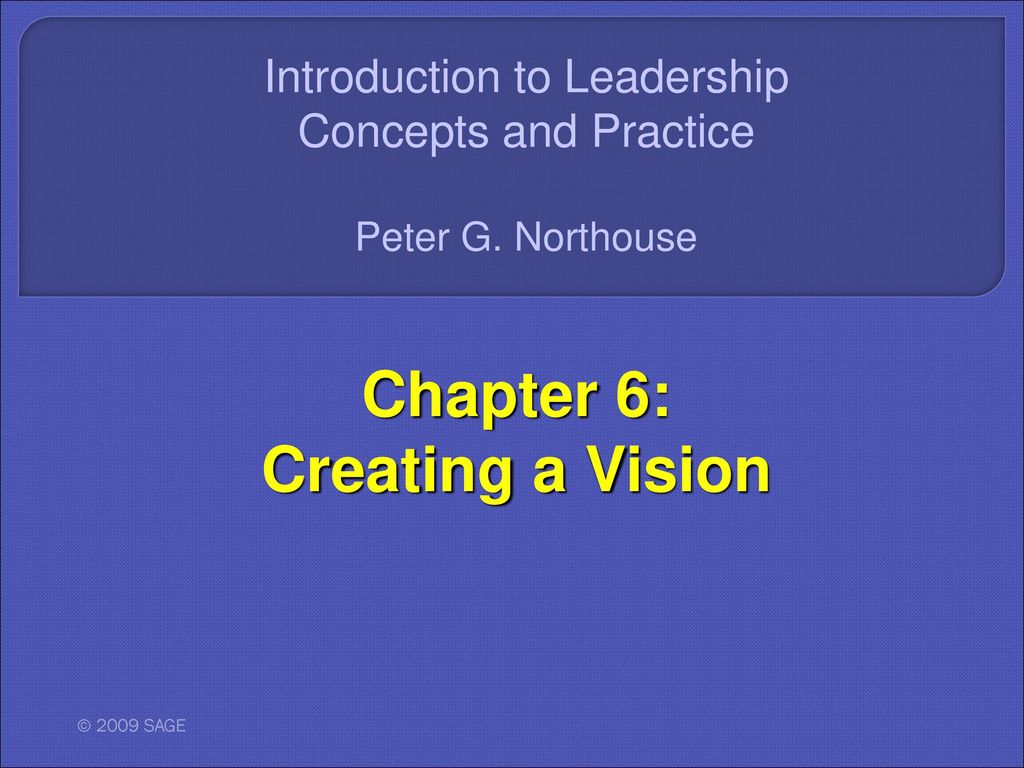 Introduction To Leadership Concepts And Practice Peter G