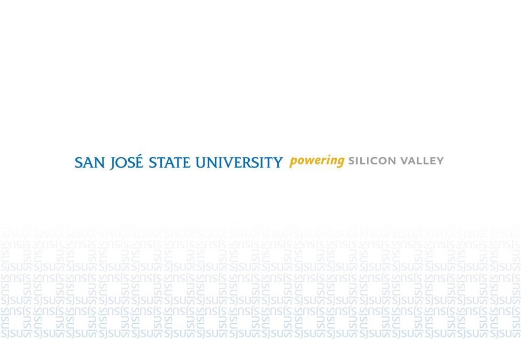SJSU’s 2025 Graduation Rate Goals ppt download