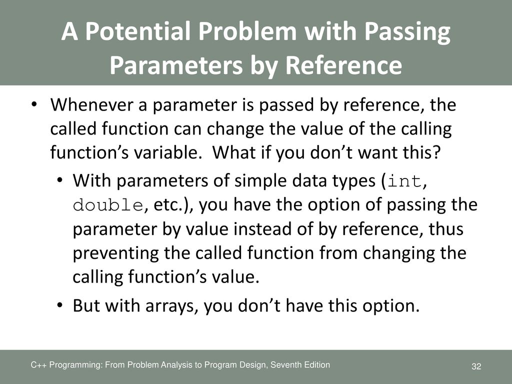 EGR 2261 Unit 9 One-dimensional Arrays - ppt download