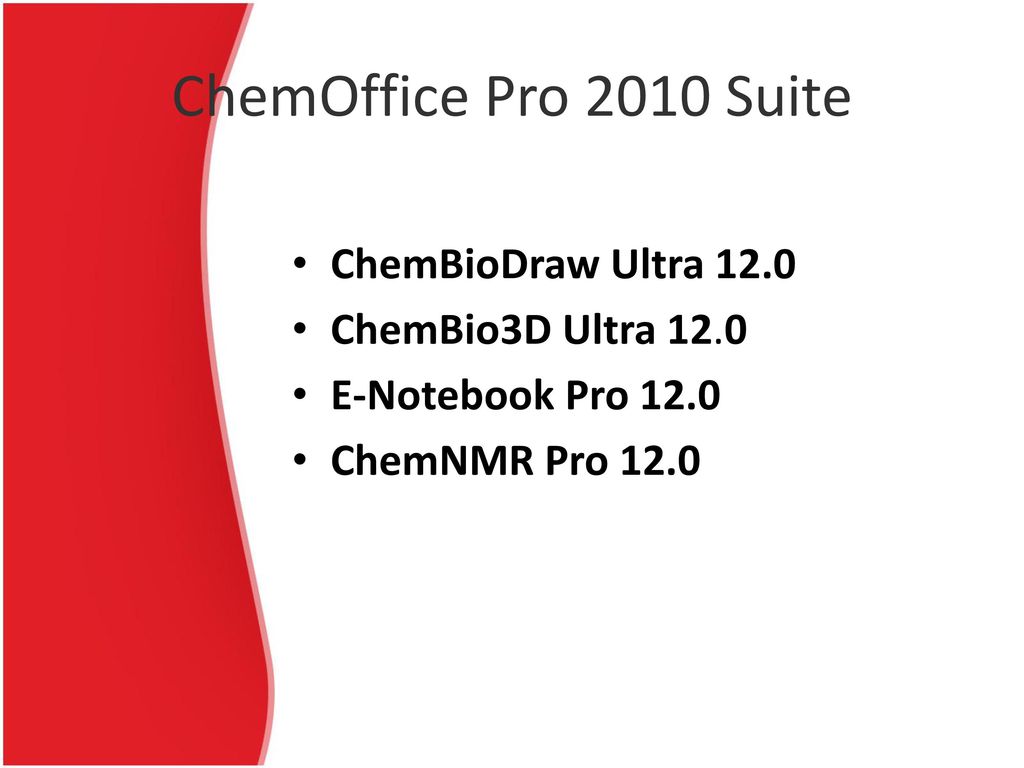chemdraw ultra 12.0 suite