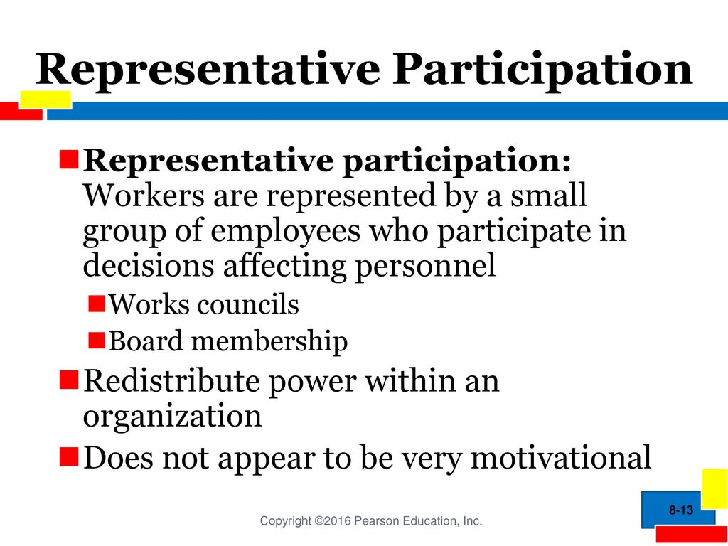 representative participation
