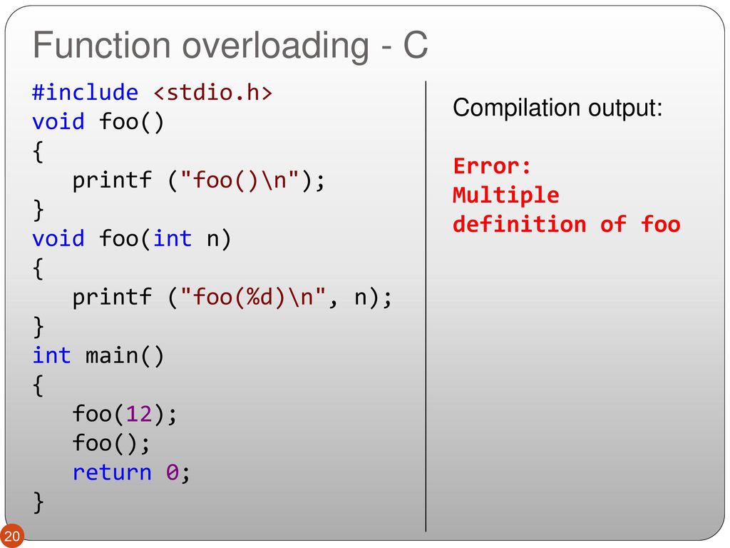 From C to C ppt download